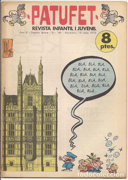 Tebeos: Bagu&ntilde;a y Cornet. Patufet. 165. - Foto 1