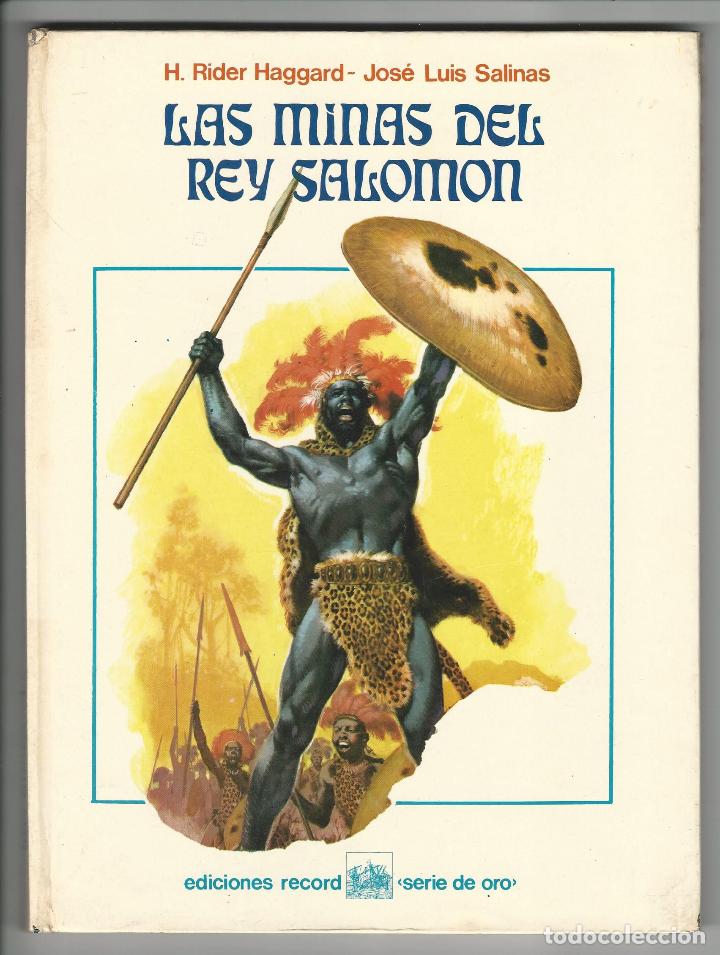 Tebeos: Record. Las minas del rey Salomon. Salinas. - Foto 1