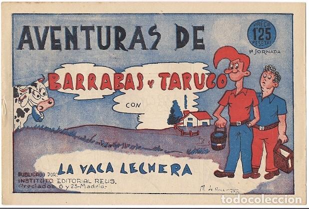 Tebeos: Barrabas y Tarugo. 1. Instituto editorial Reus. - Foto 1