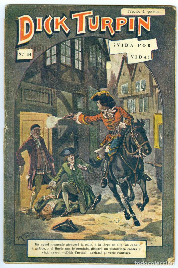 Tebeos: Sopena. Dick Turpin. Una peseta. 14 - Foto 1