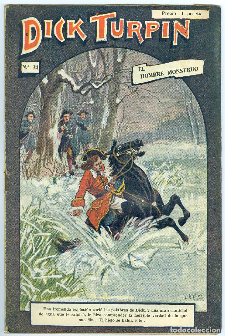 Tebeos: Sopena. Dick Turpin. Una peseta. 34 - Foto 1