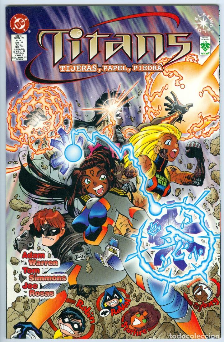 Tebeos: Vid. Titans. Tijeras papel piedra. - Foto 1