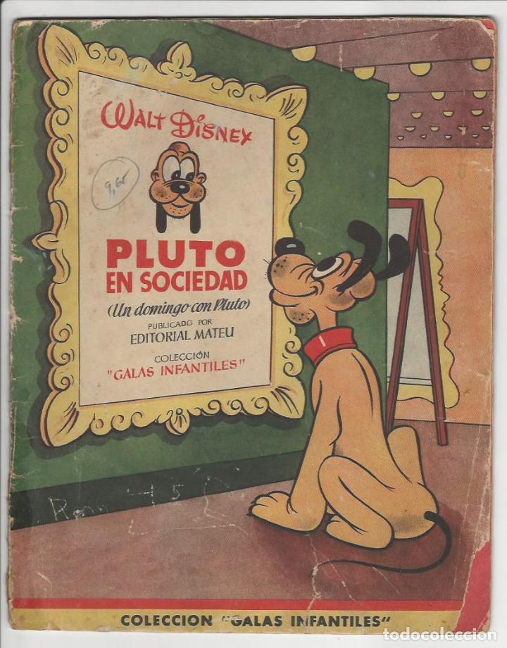 Tebeos: Mateu. Galas infantiles. Pluto. - Foto 1