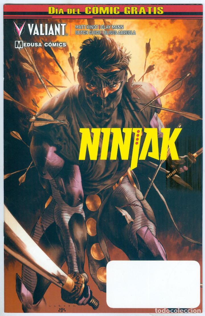 Tebeos: Hidra. Medusa c&oacute;mics. Ninjak. 1. Mann. Guice. - Foto 1