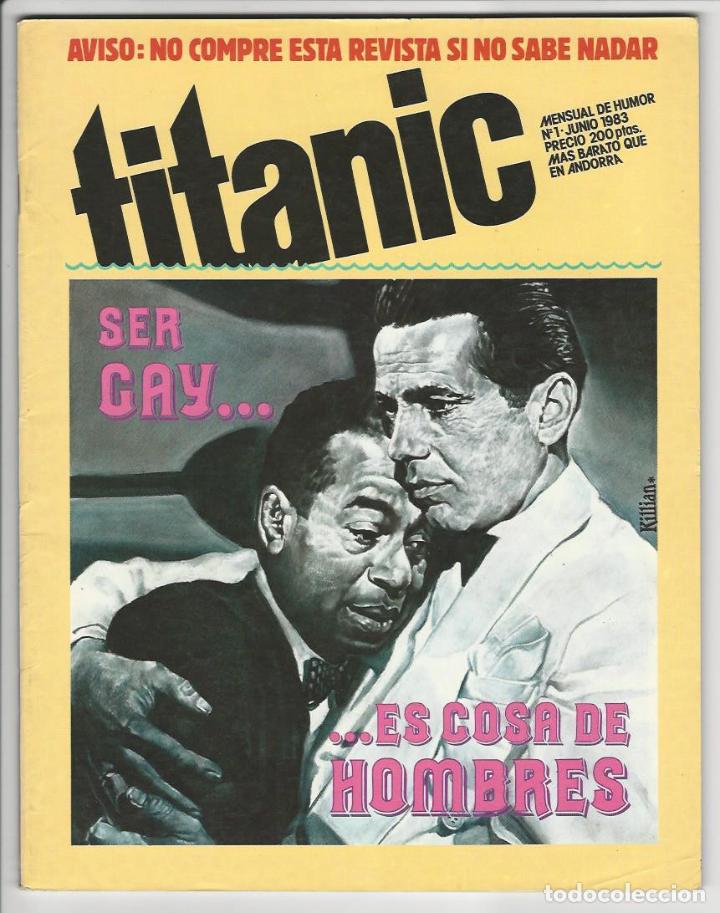 Tebeos: El jueves. Revista titanic. 1 - Foto 1