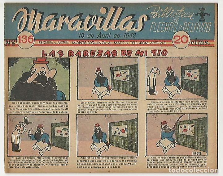 Tebeos: Fet y de las jons. Maravillas. 136. - Foto 1