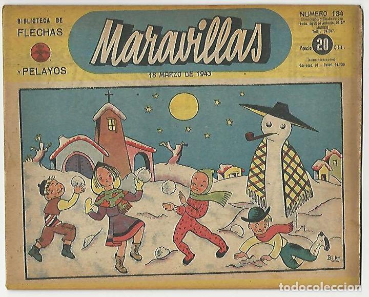 Tebeos: Fet y de las jons. Maravillas. 184. - Foto 1