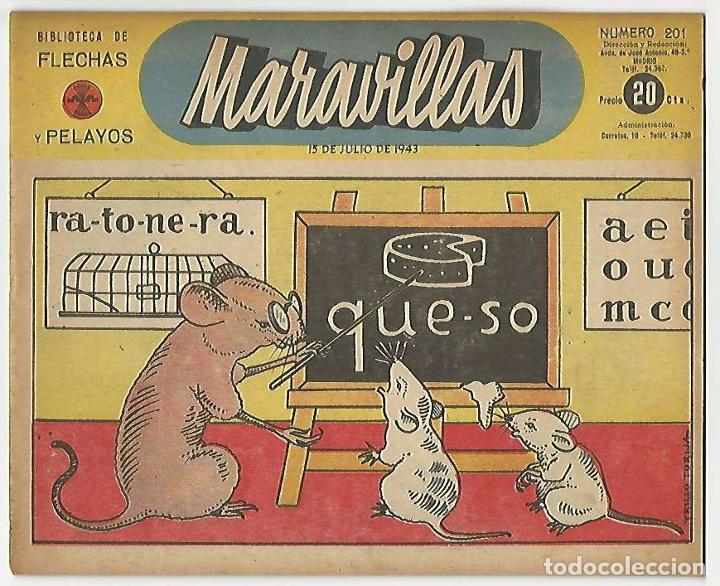 Tebeos: Fet y de las jons. Maravillas. 201. - Foto 1