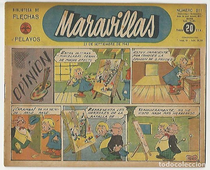 Tebeos: Fet y de las jons. Maravillas. 211. - Foto 1