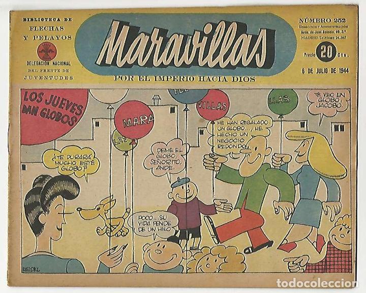 Tebeos: Fet y de las jons. Maravillas. 252. - Foto 1