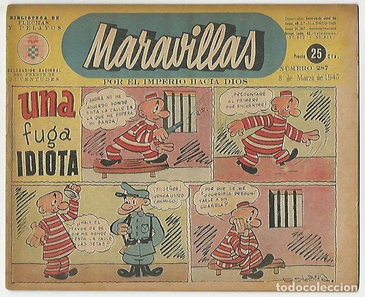 Tebeos: Fet y de las jons. Maravillas. 287. - Foto 1