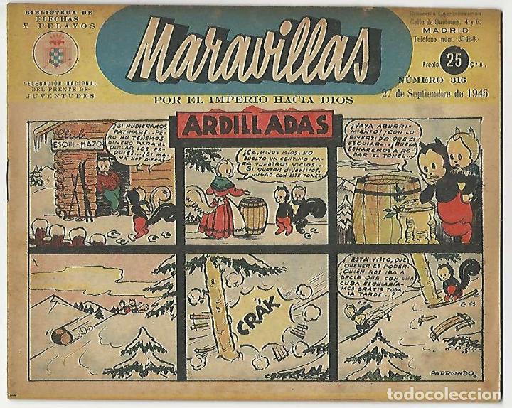 Tebeos: Fet y de las jons. Maravillas. 316. - Foto 1