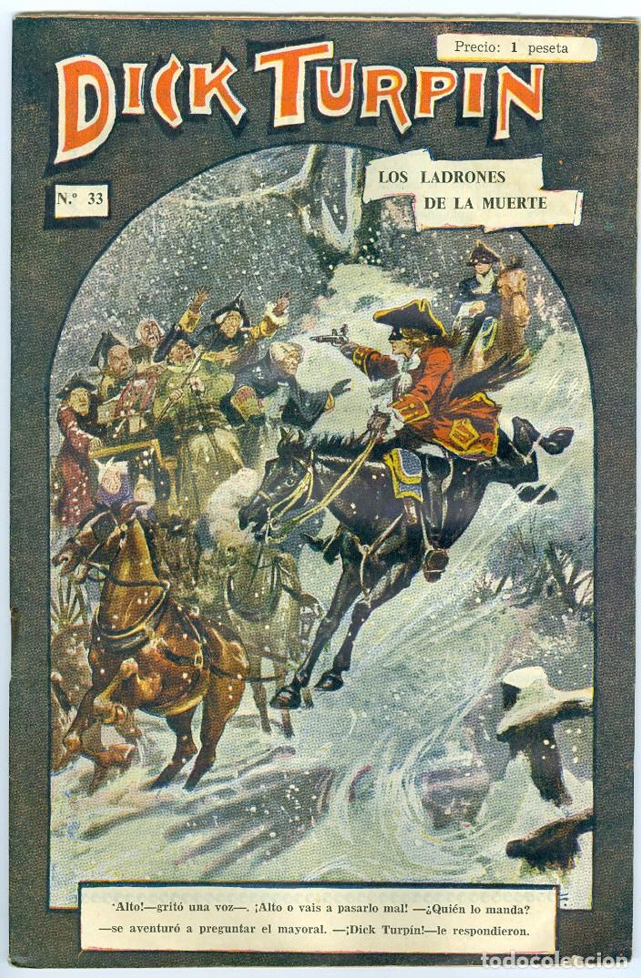 Tebeos: Sopena. Dick Turpin. Una peseta. 33 - Foto 1