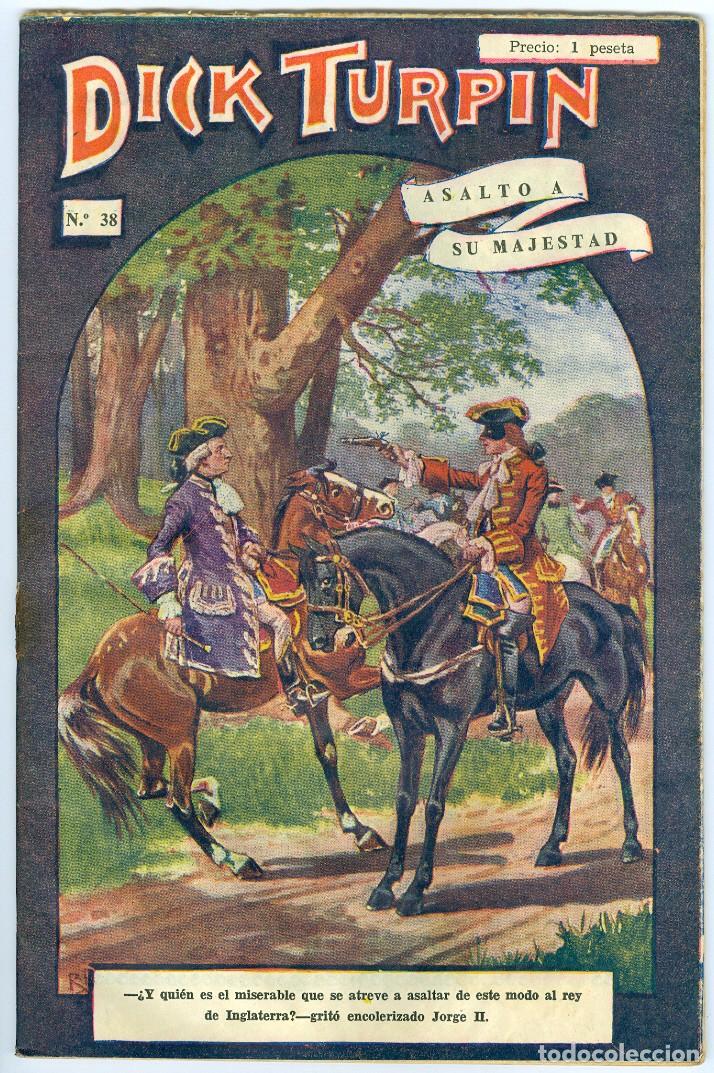 Tebeos: Sopena. Dick Turpin. Una peseta. 38 - Foto 1