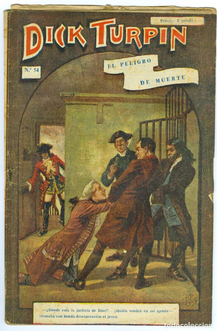 Tebeos: Sopena. Dick Turpin. Una peseta. 54 - Foto 1