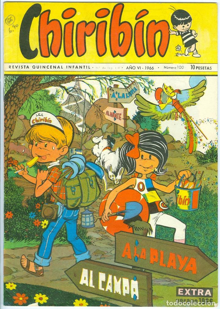 Tebeos: Domingo Savio. Chirib&iacute;n. 100. Extra verano. 1966. - Foto 1