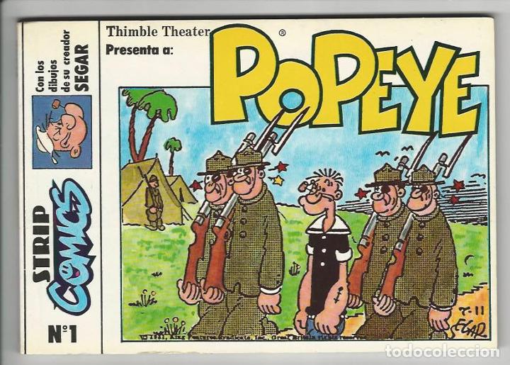 Tebeos: Eseuve. Strip c&oacute;mics. 1. Popeye. - Foto 1