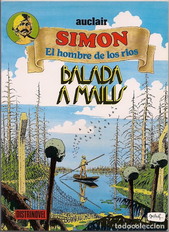 Tebeos: Distrinovel. Simon el hombre de los rios. 1. - Foto 1