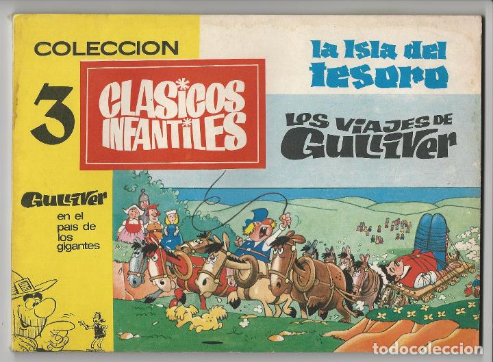 Tebeos: Plan. 3 clasicos infantiles. 1. Los viajes de Gulliver. - Foto 1
