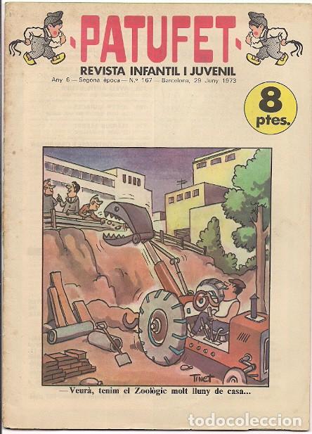 Tebeos: Bagu&ntilde;a y Cornet. Patufet. 167. - Foto 1