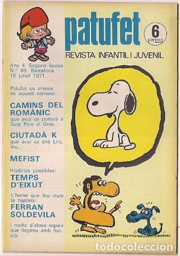 Tebeos: Bagu&ntilde;a y Cornet. Patufet. 69 - Foto 1