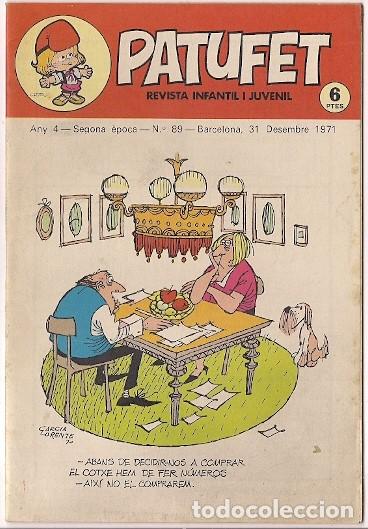 Tebeos: Bagu&ntilde;a y Cornet. Patufet. 89 - Foto 1