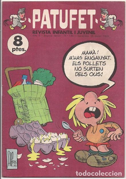 Tebeos: Bagu&ntilde;a y Cornet. Patufet. 144. - Foto 1