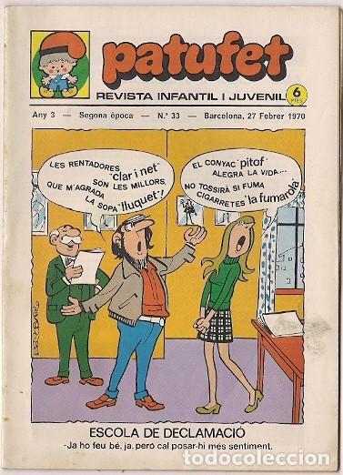 Tebeos: Bagu&ntilde;a y Cornet. Patufet. 33 - Foto 1