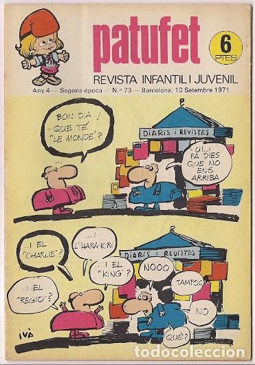 Tebeos: Bagu&ntilde;a y Cornet. Patufet. 73 - Foto 1