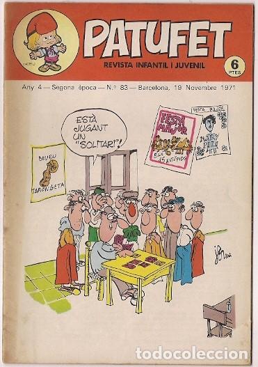 Tebeos: Bagu&ntilde;a y Cornet. Patufet. 83 - Foto 1