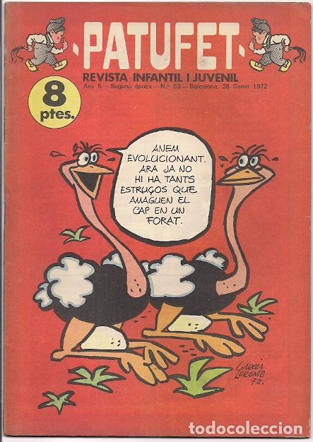 Tebeos: Bagu&ntilde;a y Cornet. Patufet. 93 - Foto 1