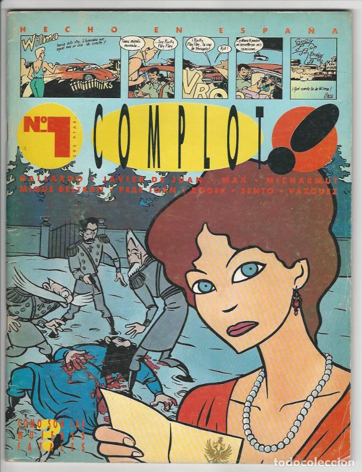 Tebeos: Complot. 1. Gallardo. Micharmut. Beltran. - Foto 1