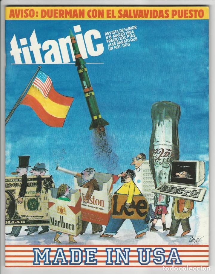Tebeos: El jueves. Revista titanic. 8 - Foto 1