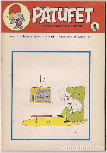 Tebeos: Bagu&ntilde;a y Cornet. Patufet. 61 - Foto 1
