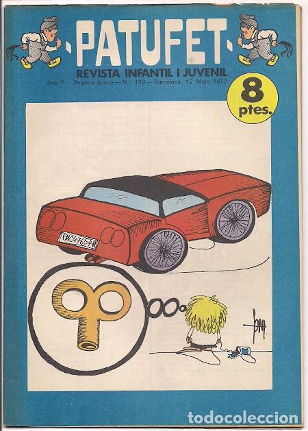 Tebeos: Bagu&ntilde;a y Cornet. Patufet. 108. - Foto 1
