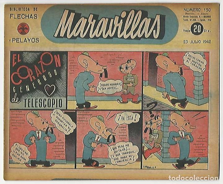 Tebeos: Fet y de las jons. Maravillas. 150. - Foto 1