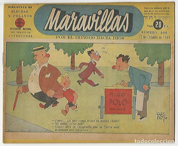 Tebeos: Fet y de las jons. Maravillas. 266. - Foto 1