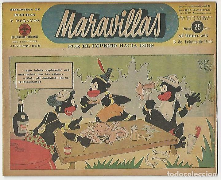 Tebeos: Fet y de las jons. Maravillas. 283. - Foto 1