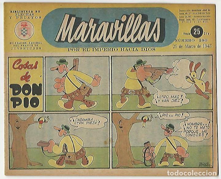 Tebeos: Fet y de las jons. Maravillas. 290. - Foto 1