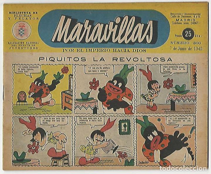 Tebeos: Fet y de las jons. Maravillas. 300. - Foto 1