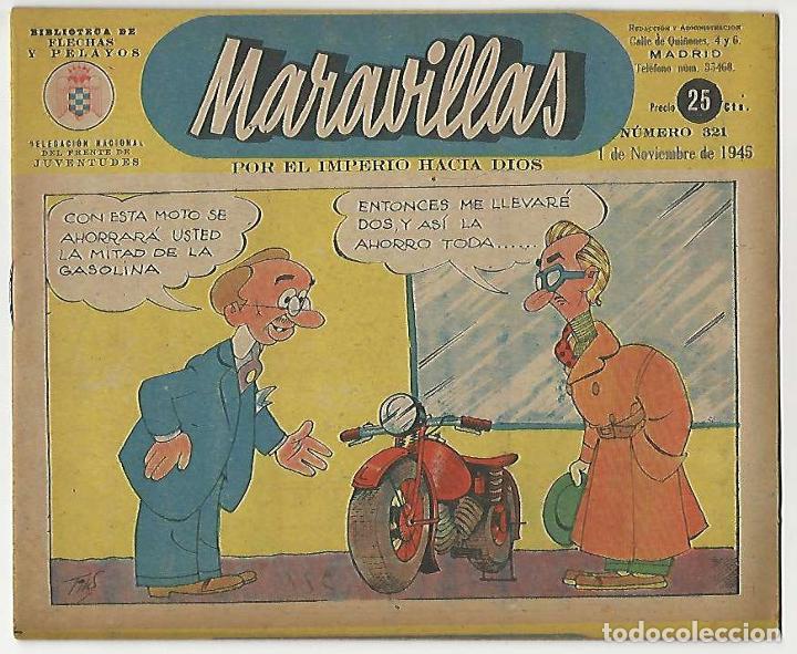 Tebeos: Fet y de las jons. Maravillas. 321. - Foto 1
