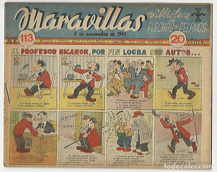 Tebeos: Fet y de las jons. Maravillas. 113. - Foto 1