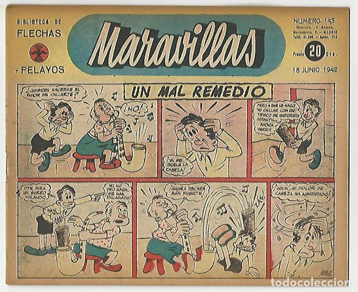 Tebeos: Fet y de las jons. Maravillas. 145. - Foto 1