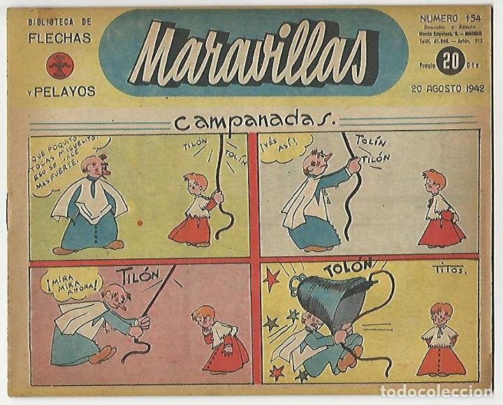 Tebeos: Fet y de las jons. Maravillas. 154. - Foto 1