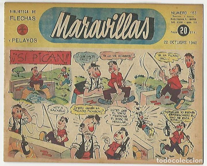 Tebeos: Fet y de las jons. Maravillas. 163. - Foto 1
