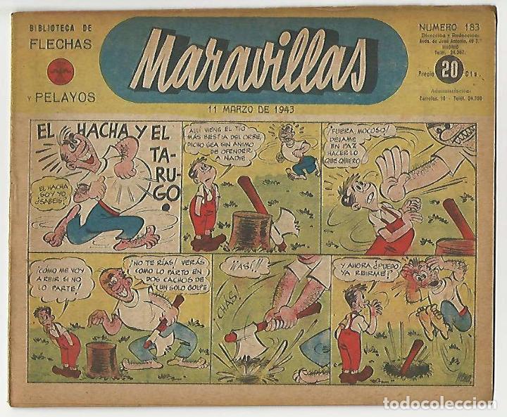 Tebeos: Fet y de las jons. Maravillas. 183. - Foto 1