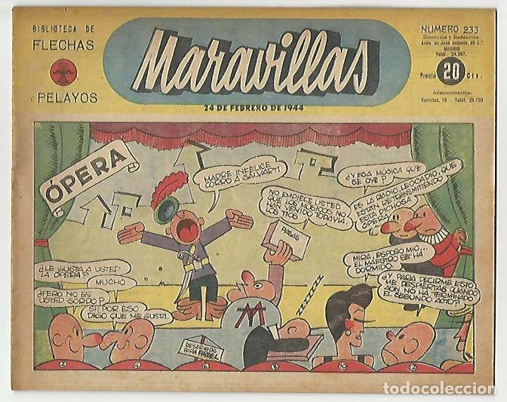 Tebeos: Fet y de las jons. Maravillas. 233. - Foto 1