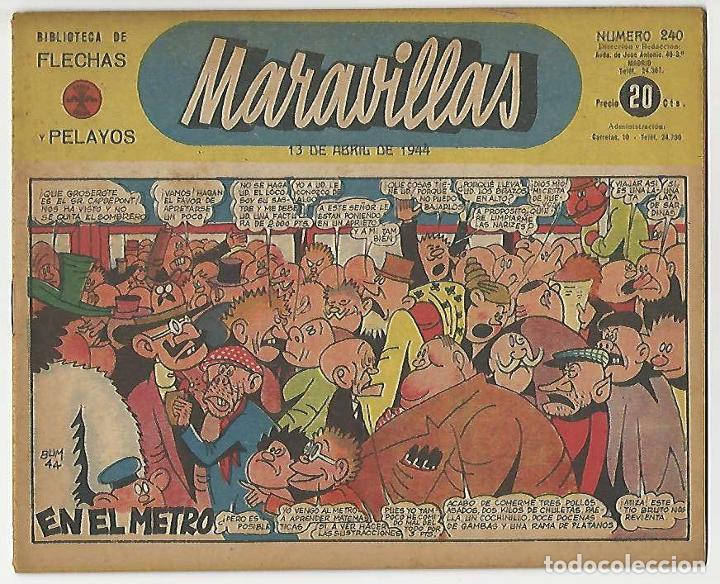 Tebeos: Fet y de las jons. Maravillas. 240. - Foto 1