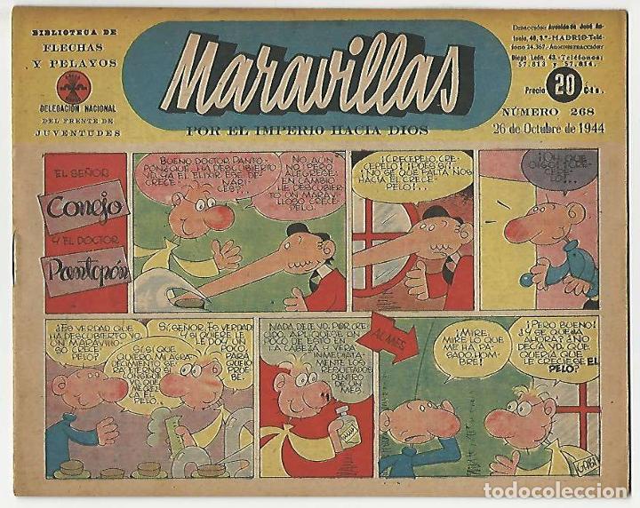Tebeos: Fet y de las jons. Maravillas. 268. - Foto 1