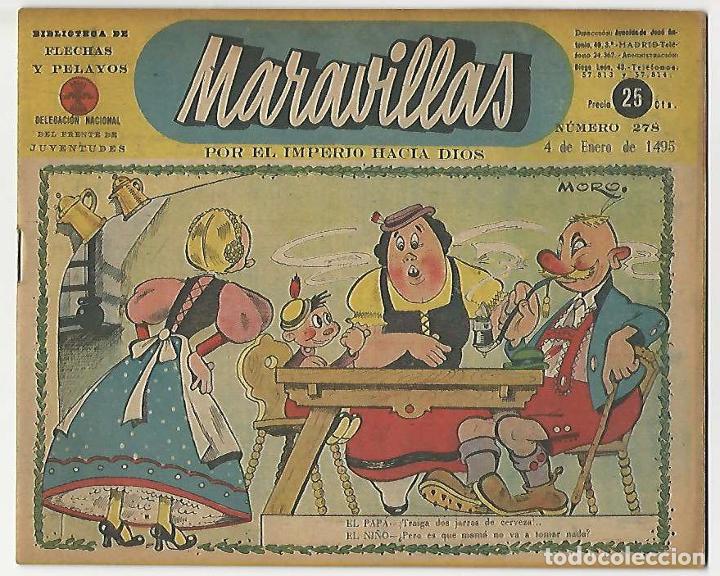 Tebeos: Fet y de las jons. Maravillas. 278. - Foto 1